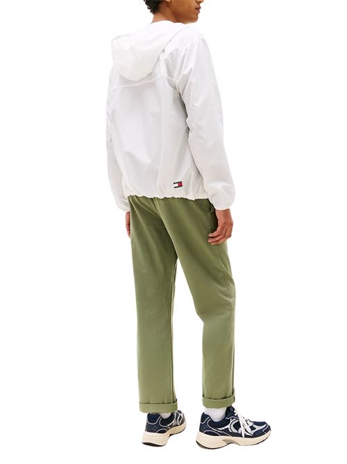 Giubetto bianco in poliestere Tommy Jeans | DM0DM20204YBL